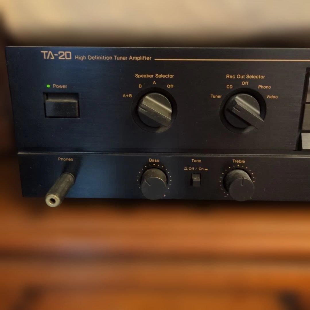 【希少・動作品】Nakamichi ナカミチ チューナー アンプ TA-20