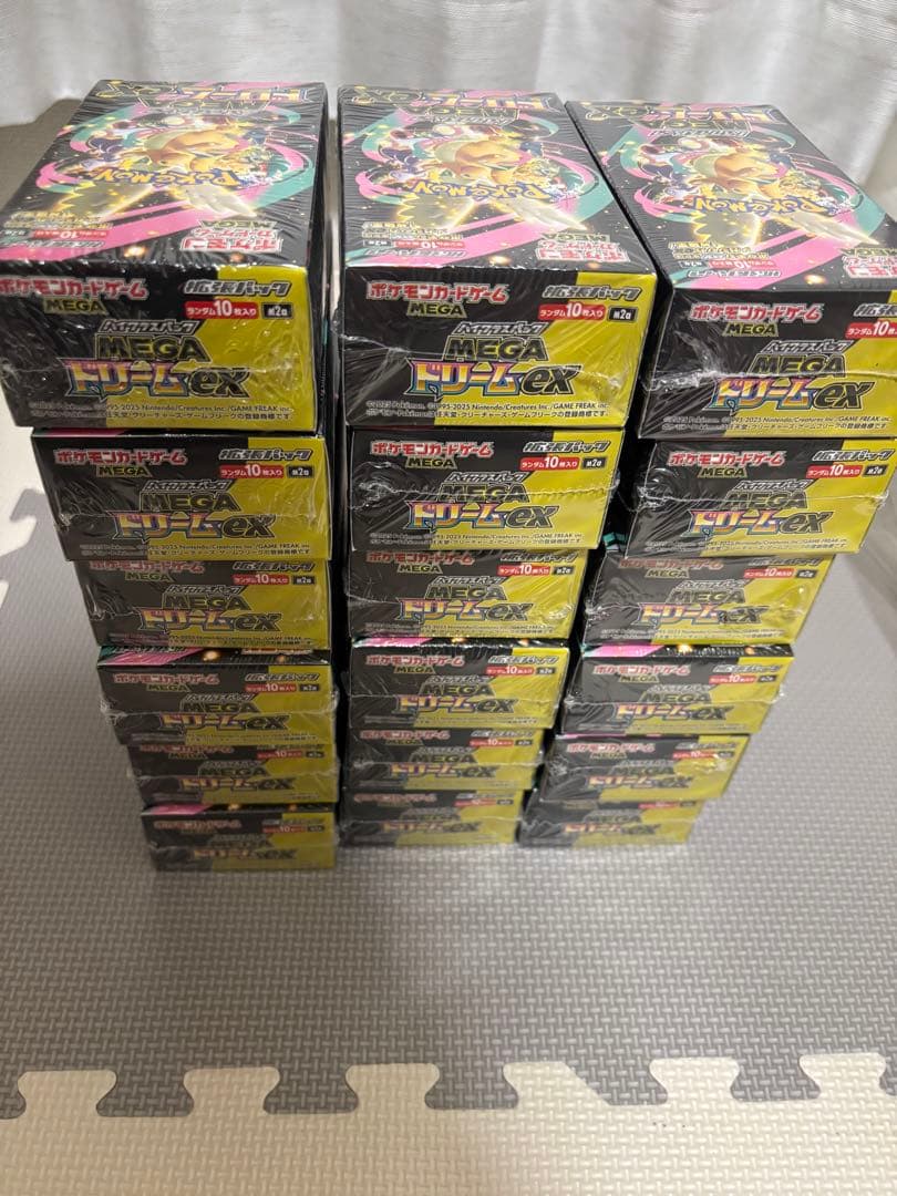ポケモンカード メガドリームEX 18BOXシュリンク付