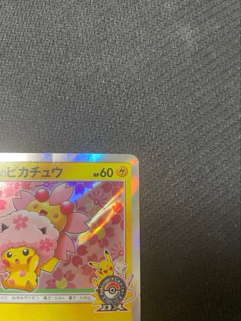 桜アフロのピカチュウ：ポケモンセンタートウキョーDX オープン記念 にほんばれ…