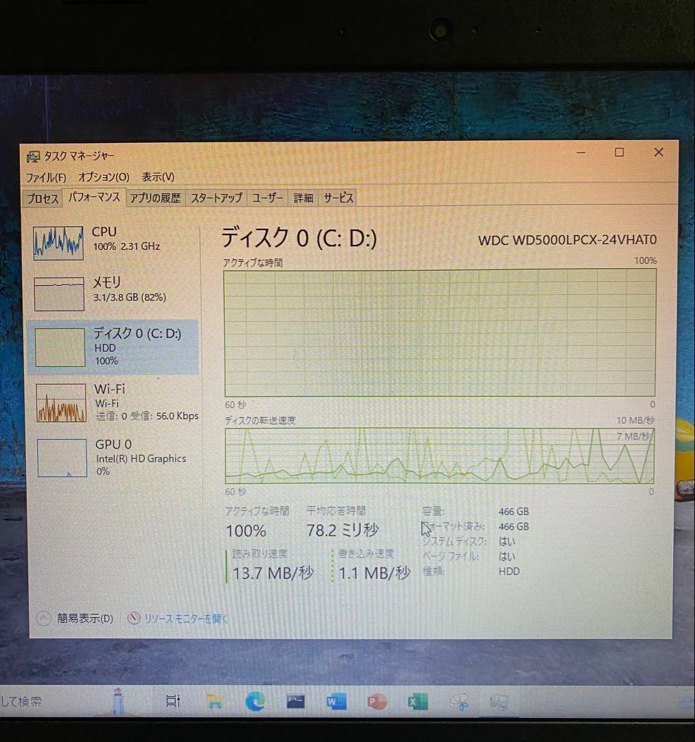 Lenovo ideapad 320-15IAP ノートPC 4GB Win10