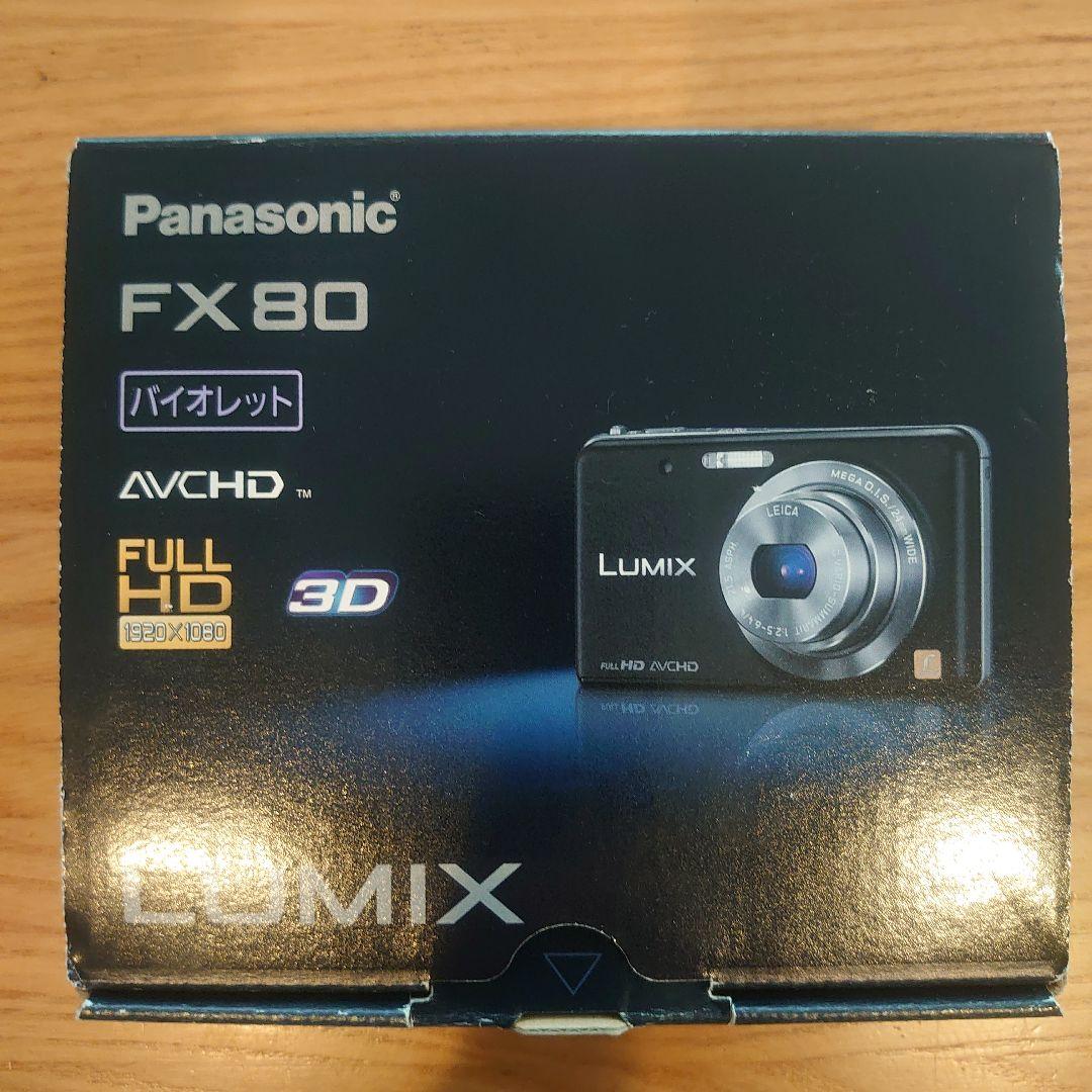 Panasonic DMC-FX80 コンパクトデジタルカメラ