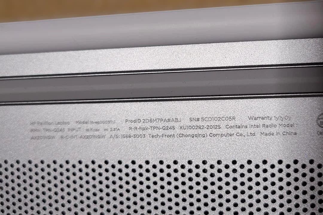 【良品・動作確認済み】HP Pavilion 15 ノートPC