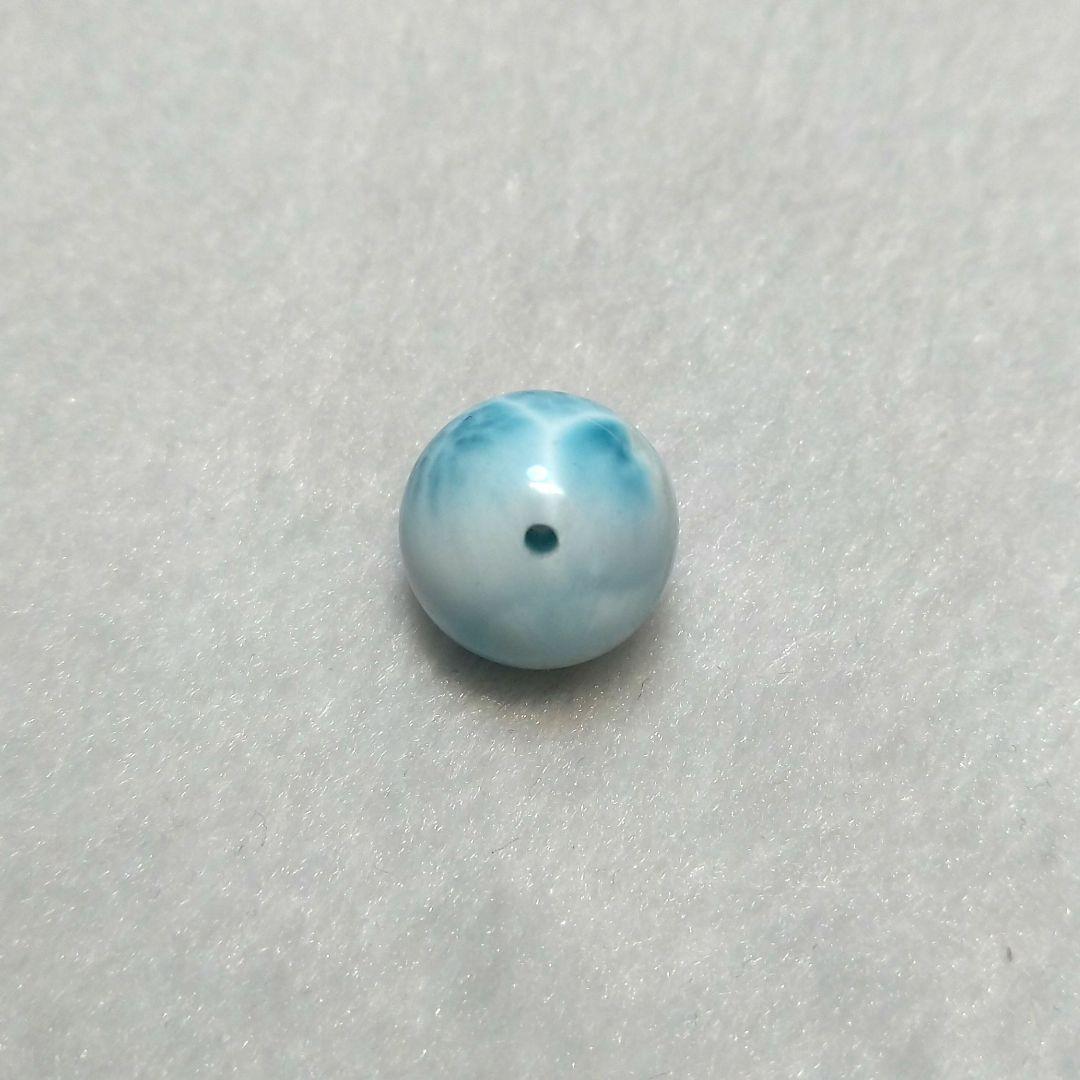 【良質,美品】ラリマー　粒売り　ブレスレット　ハンドメイド　希少　高品質　　Ｂ