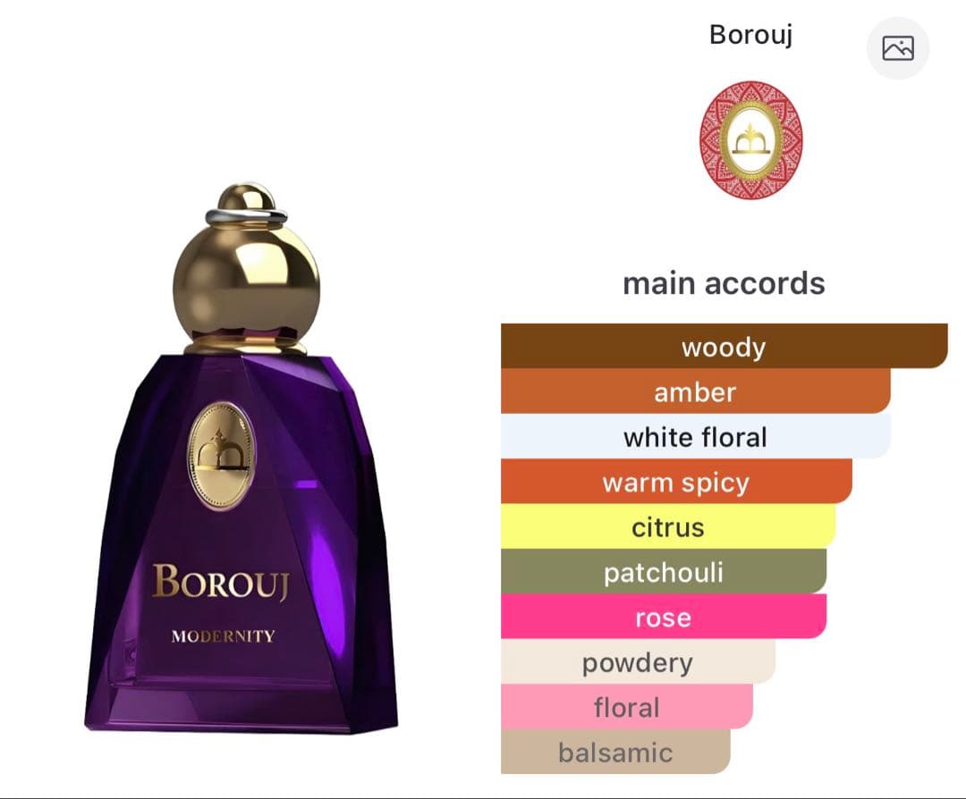 香水(女性用) Borouj Modernity EDP 85ml