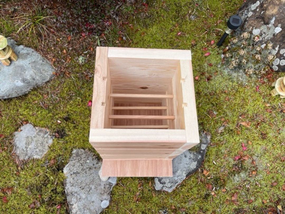 日本みつばち蜜蜂 ミツバチ 飼育箱 重箱式巣箱 待ち箱 3段 セット