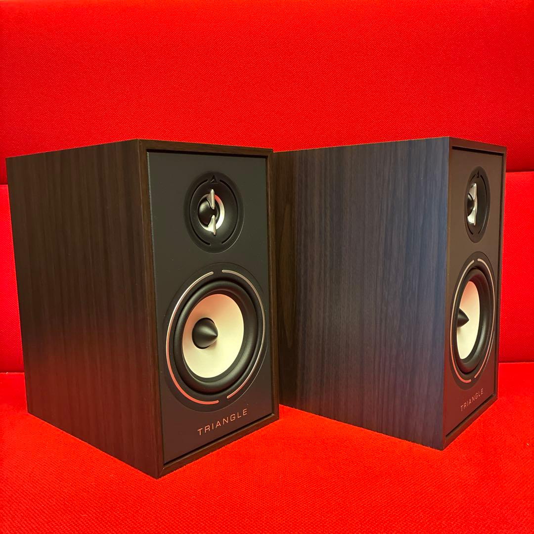 【完動美品】TRIANGLE Borea BR02 スピーカー　ペアWALNUT