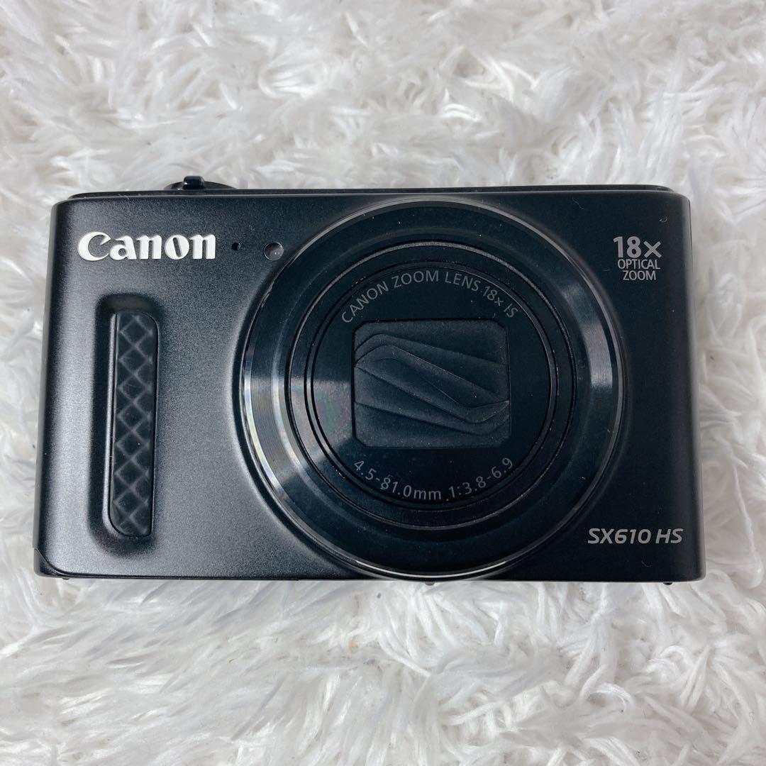 Canon PowerShot SX610 HS ブラック キャノン デジカメ