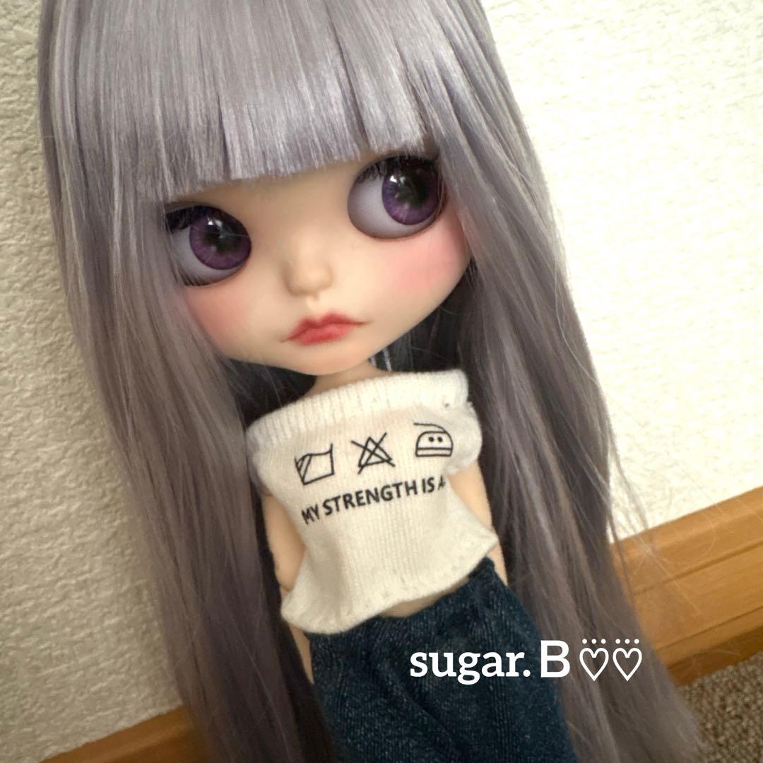 アイシードールカスタム❤︎パープルシルバー❤︎