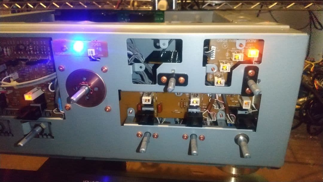SANSUI AU-α607XR ステレオアンプ メンテナンス施工済み