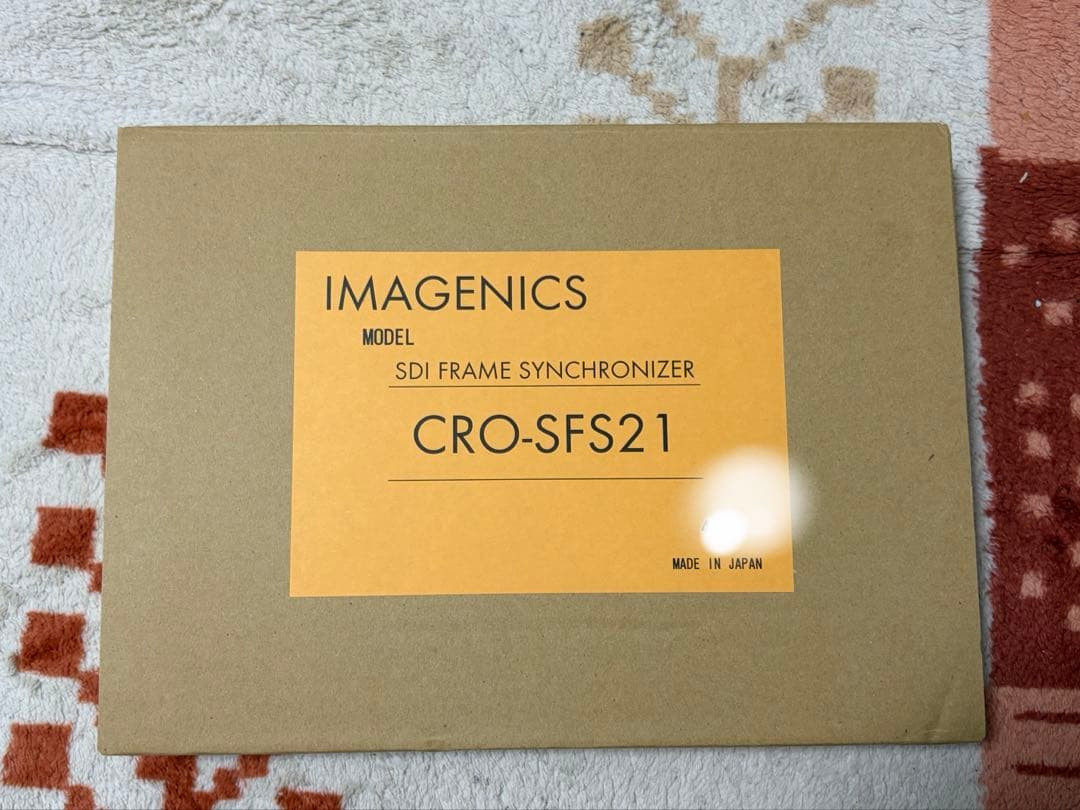 IMAGENICSイメージニクスCRO-SFS21 SDIフレームシンクロナイザ