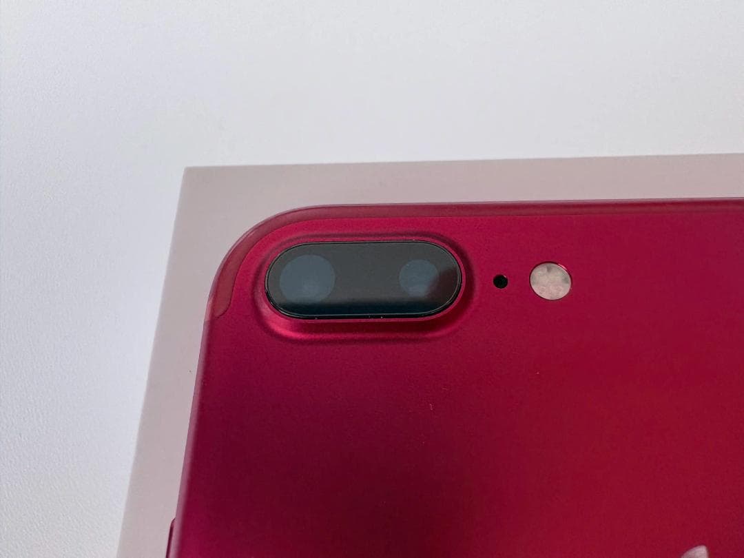 iPhone 7 Plus レッド 128GB + バッテリー「新品」