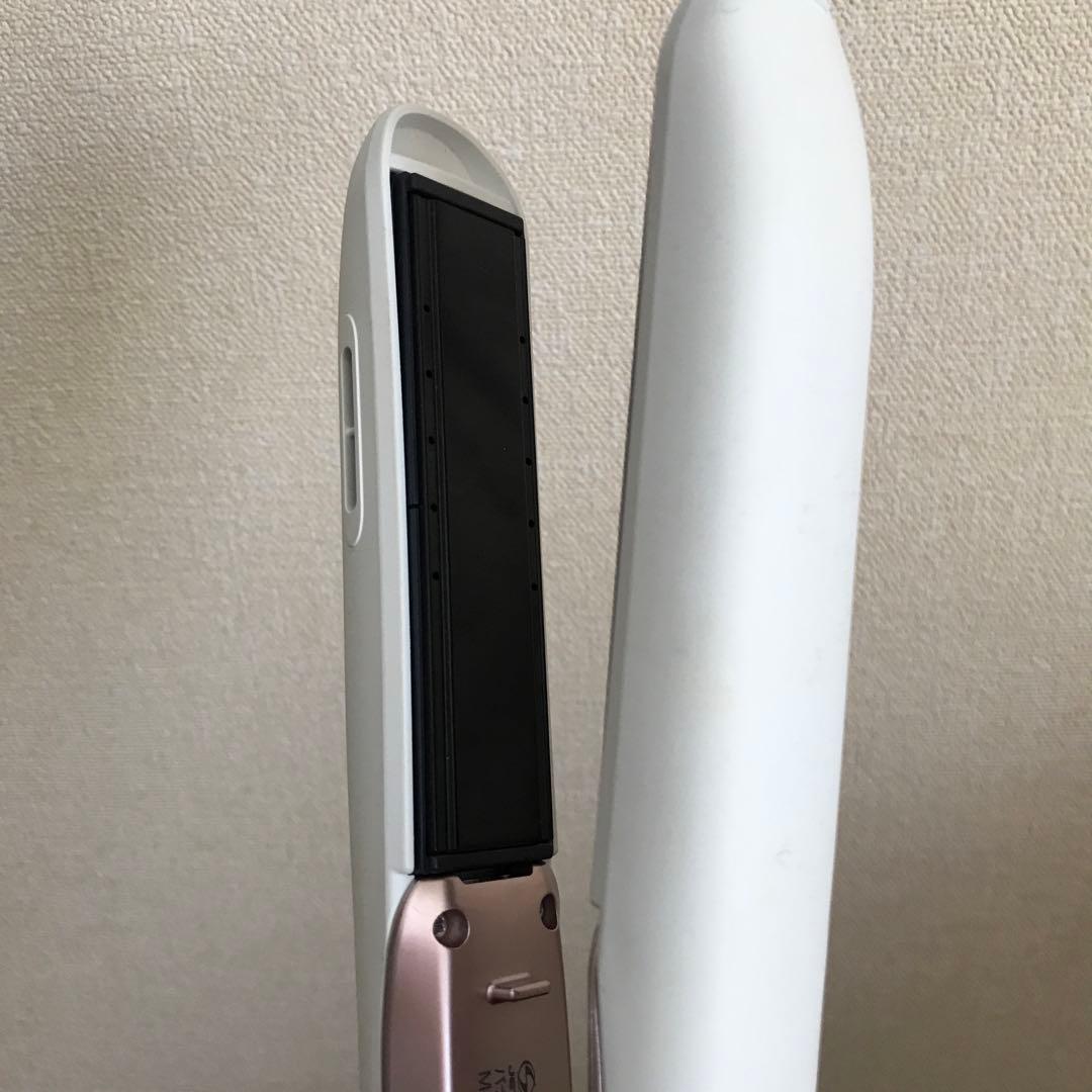 Panasonic ナノケア ストレートヘアアイロン ホワイト　取扱説明書付