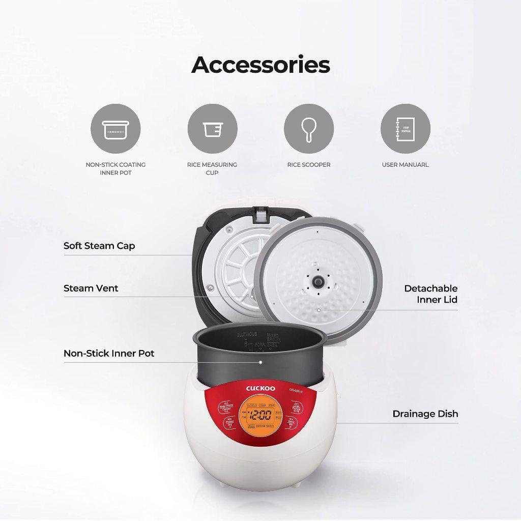 CUCKOO 炊飯器 新品 レッド 1.5 quarts 未開封 値下げ済み