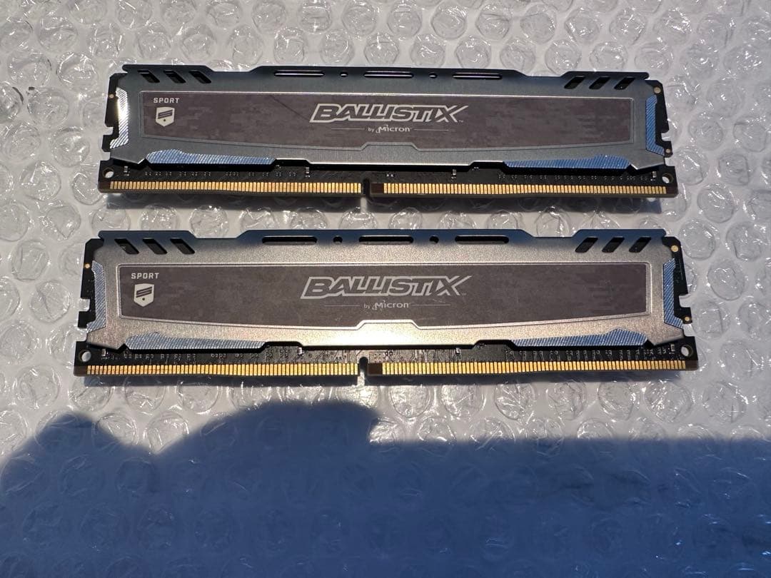 Crucial DDR4-2666デスクトップメモリ 32GB(16GB×2)