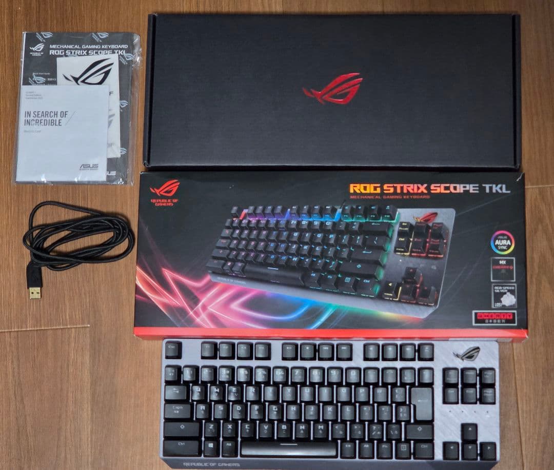 ROG Scope TKL 有線 箱付 美品
