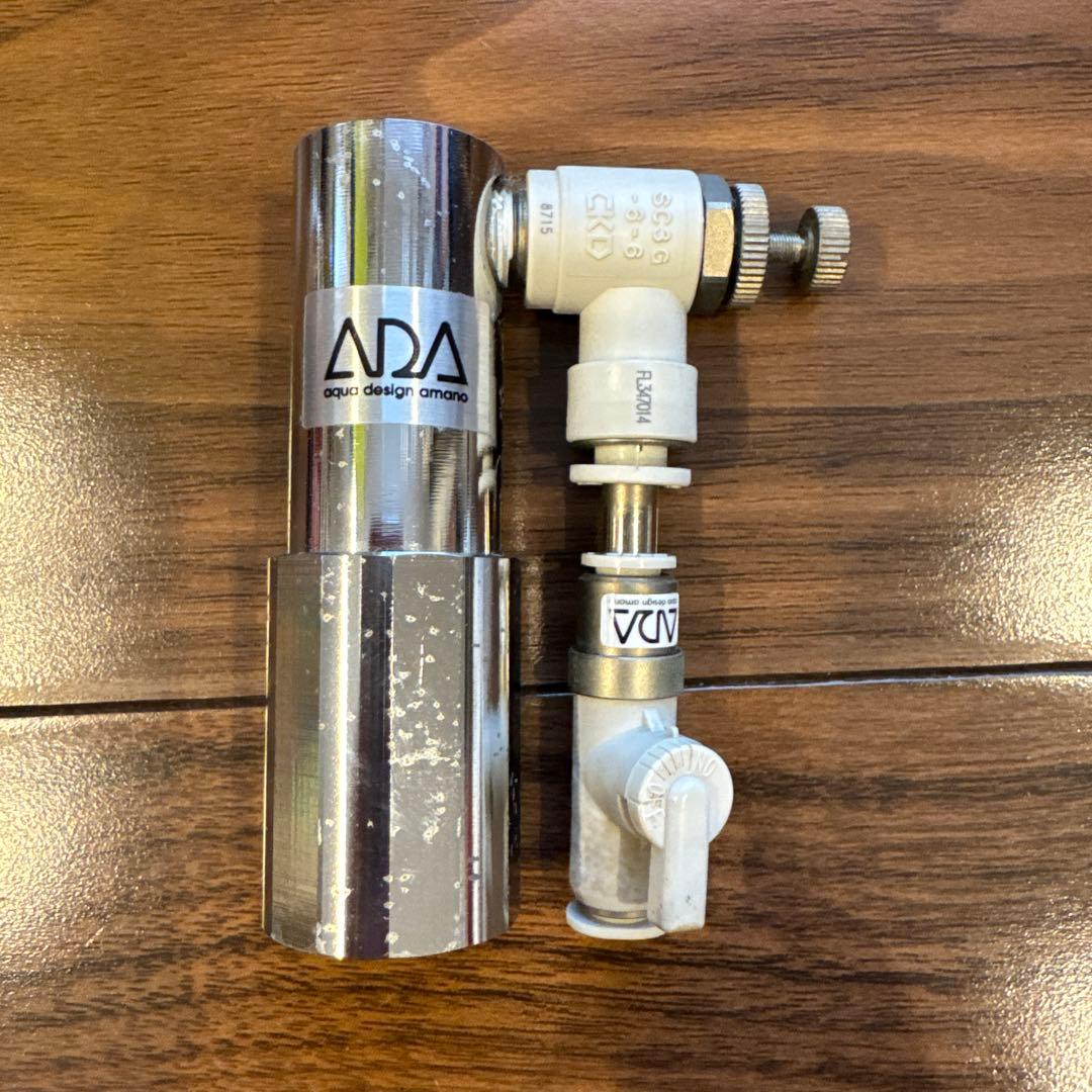 ADA EL-VALVE 電磁弁 レギュレーター スタンド