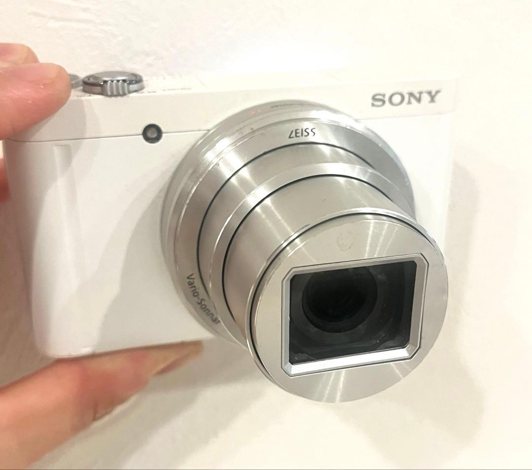 【動作OK】ソニー SONY DSC-WX500 ホワイト デジタルカメラ