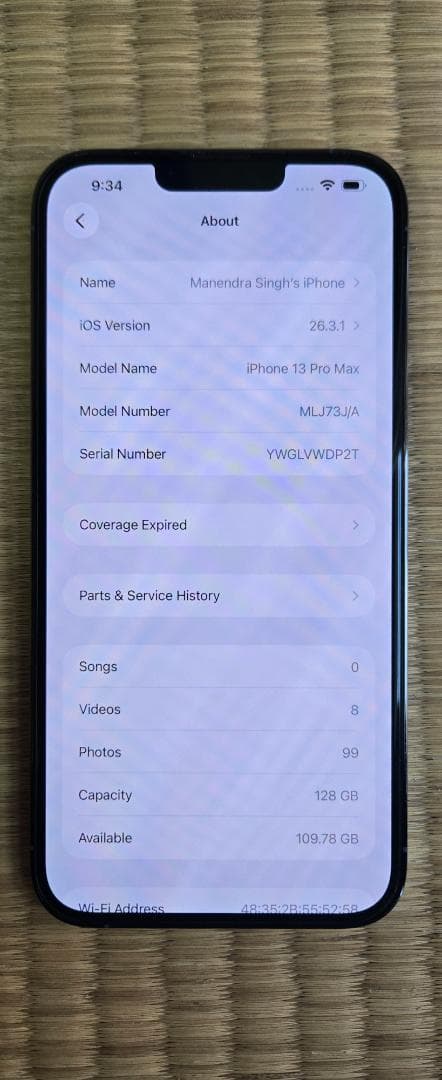 Apple iPhone 13 Pro Max 128GB 青