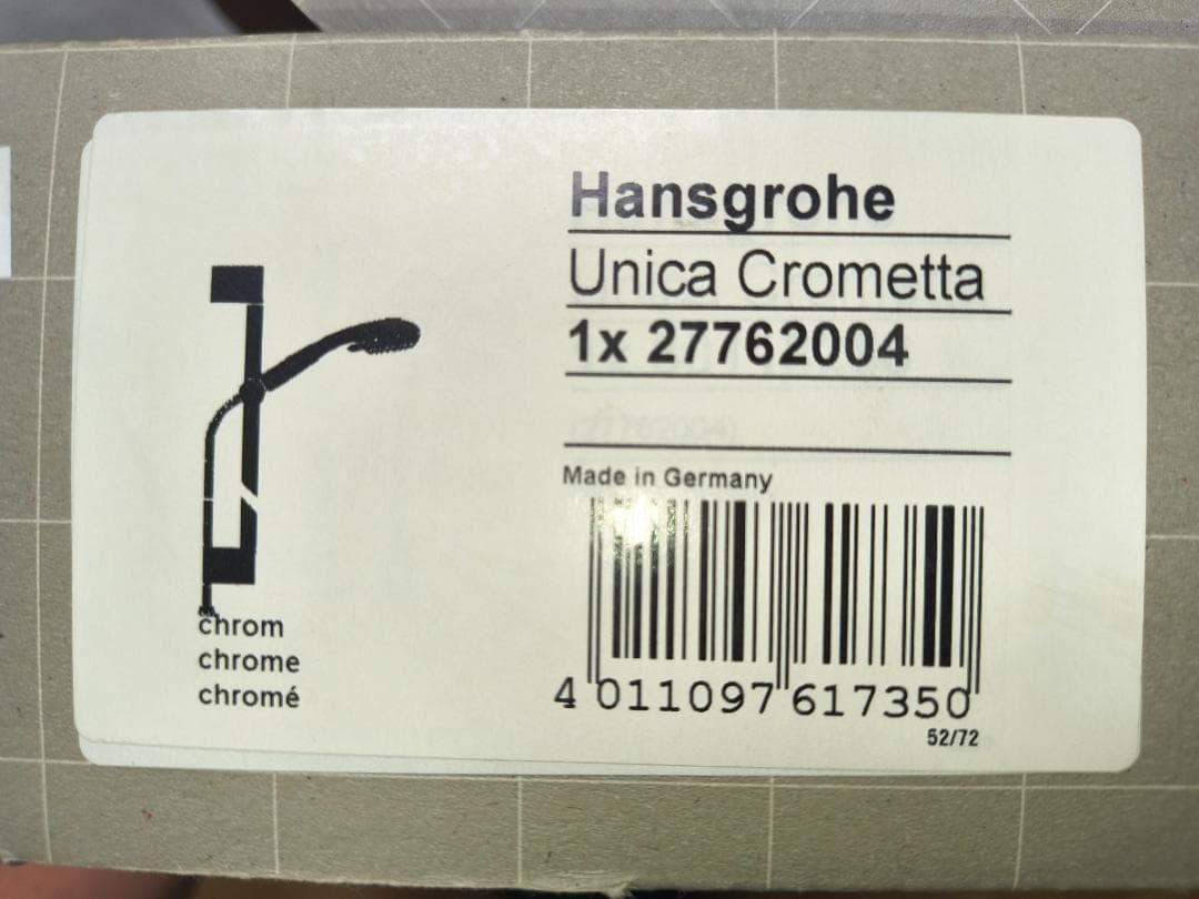 希少【未使用】ハンスグローエ Unica Crometta シャワーフルセット