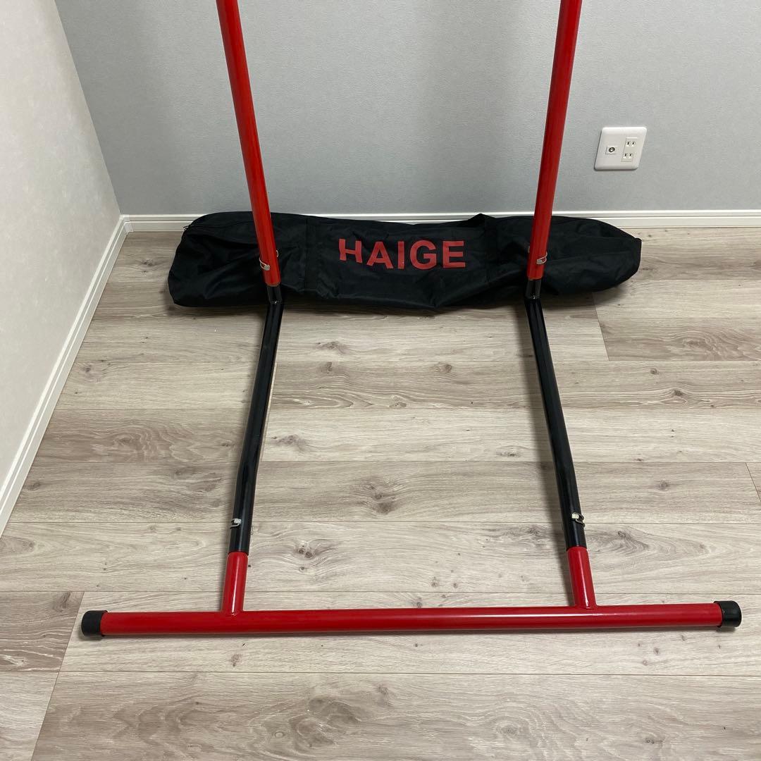 HAIGE ぶら下がり健康器 赤黒