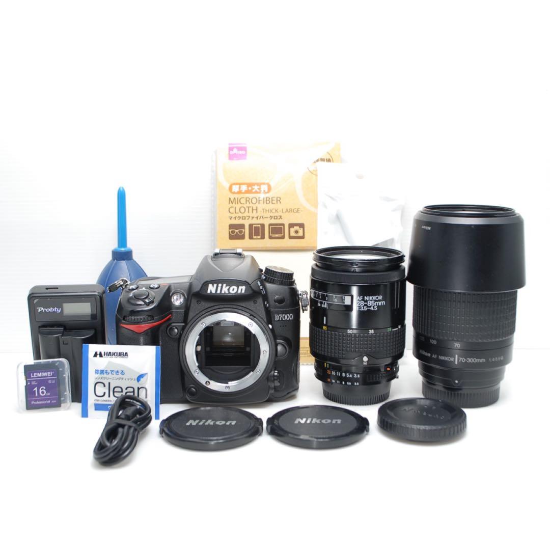 ❤️超望遠レンズ付き❤️Nikon D7000 ダブルレンズセット 美品 高画質