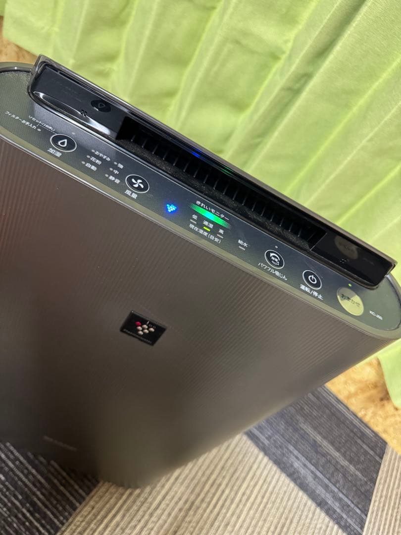 SHARP 空気清浄機　KC-J50-H ブラック　2019年製