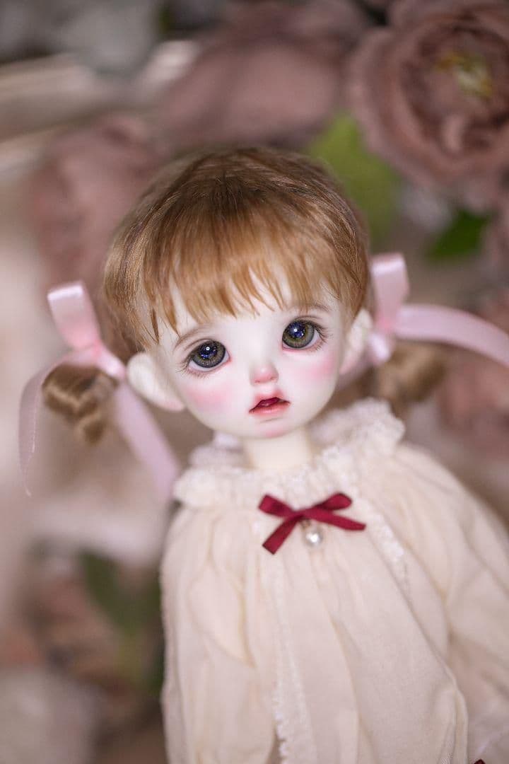U30 BJD 1/4 人形 ドール　用ウィッグ カツラ 耐熱 ハンドメイド