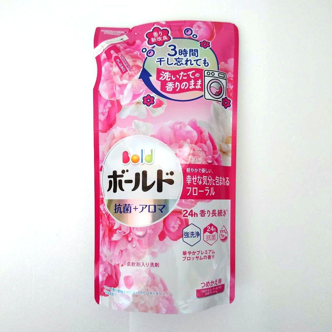 P＆G　ボールド　プレミアムブロッサム　抗菌＋アロマ　洗濯洗剤　400g　30袋