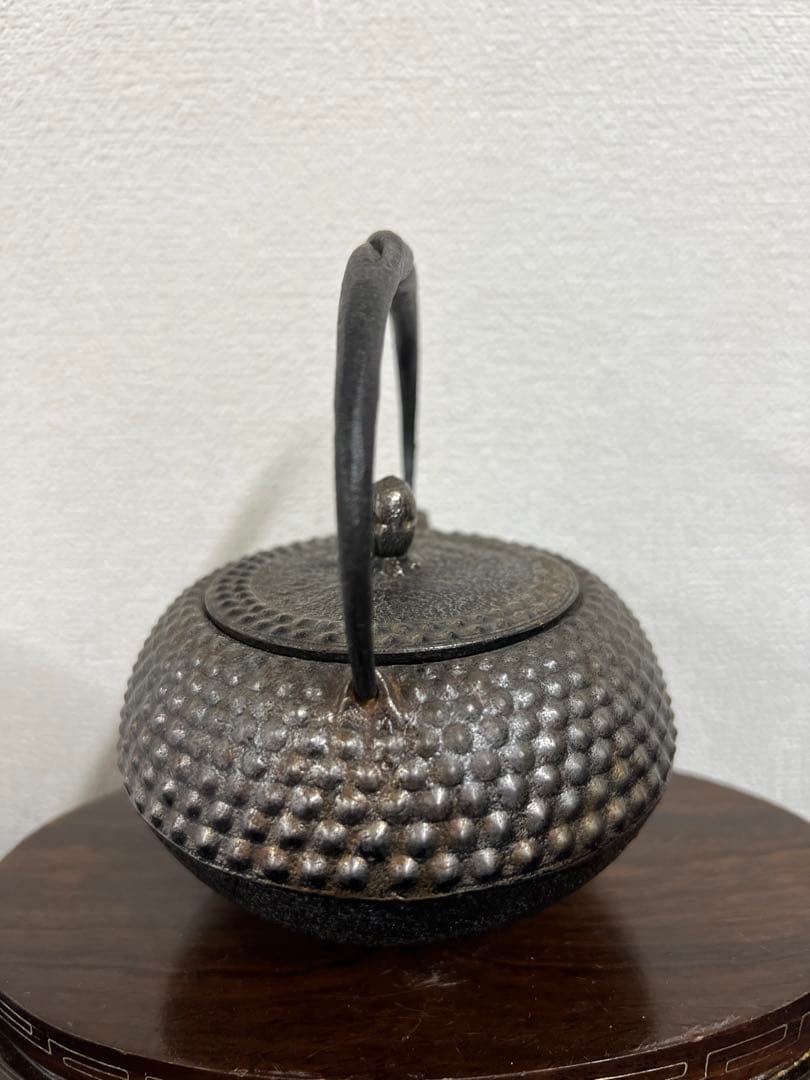 砂鉄　鉄瓶　茶道具 K-1