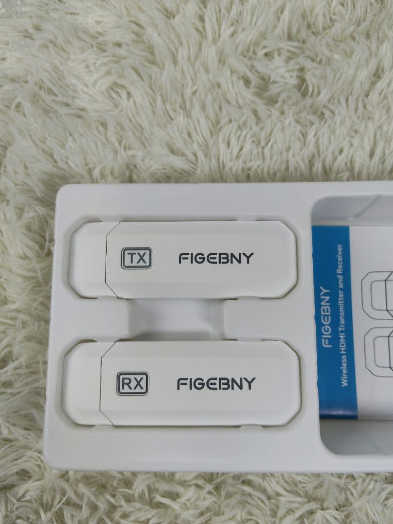 FIGEBNY hdmi 無線 0.1秒超低遅延 ワイヤレス hdmi 送受信機