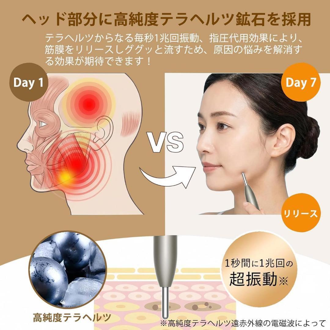 マッサージローラー ツボ押し バネ式 Y字型 ポインター 美顔器