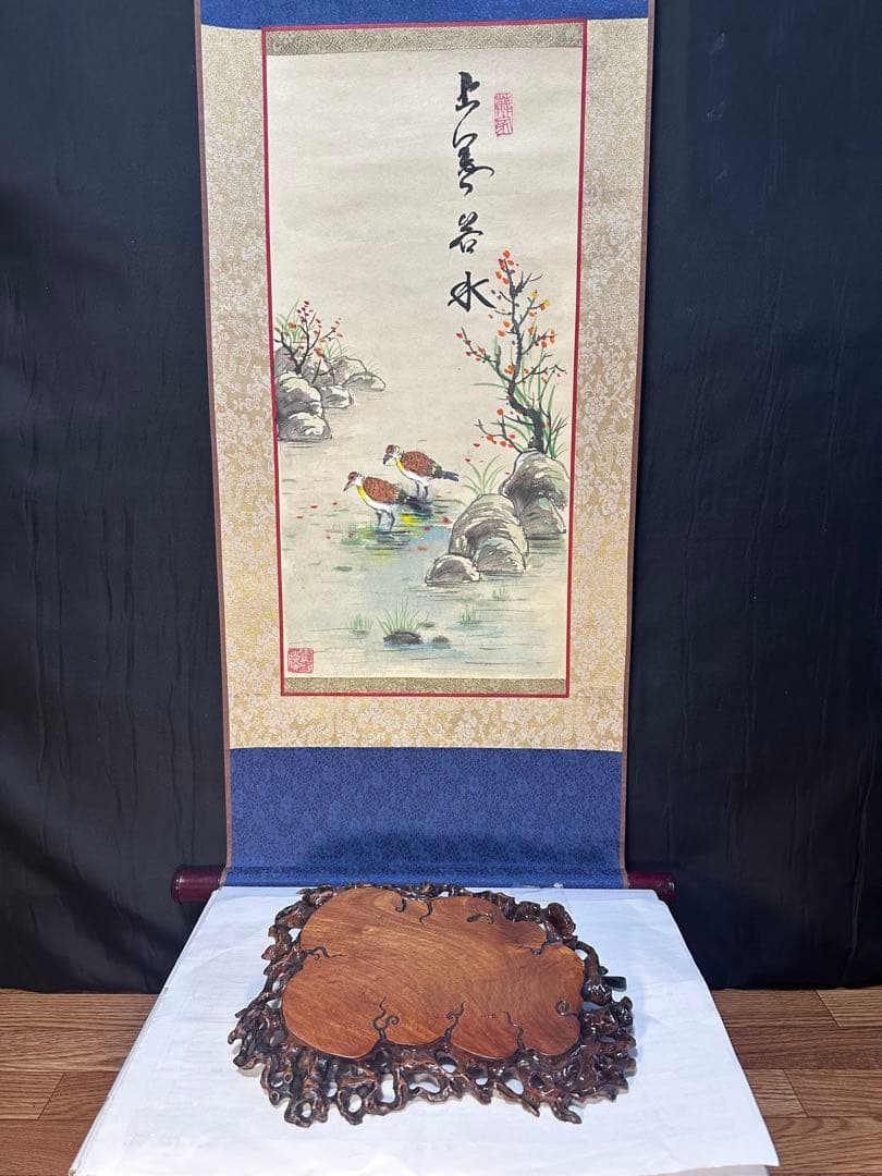 盆栽飾り台