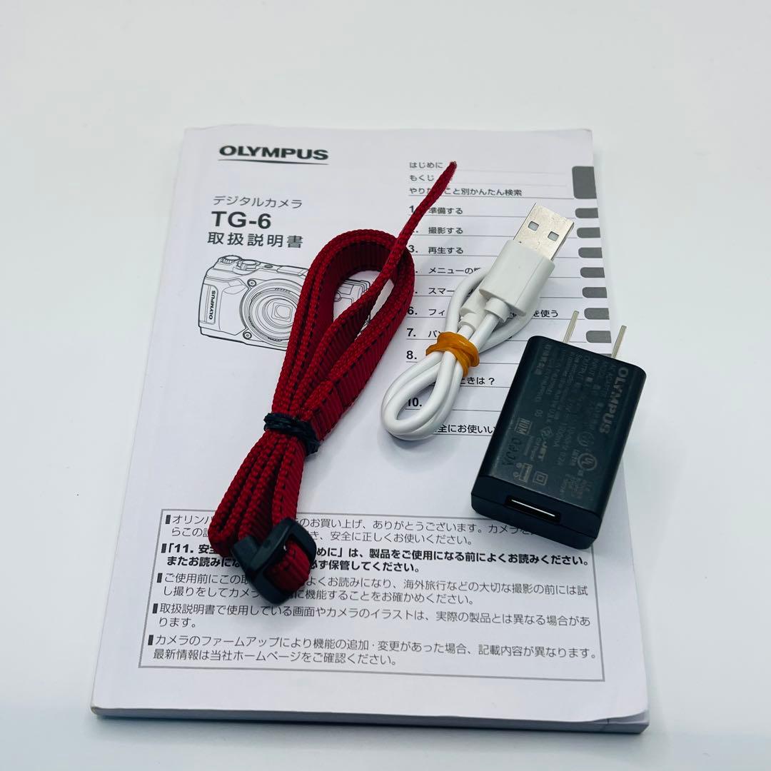 OLYMPUS Tough TG-6 ブラック　デジタルカメラ