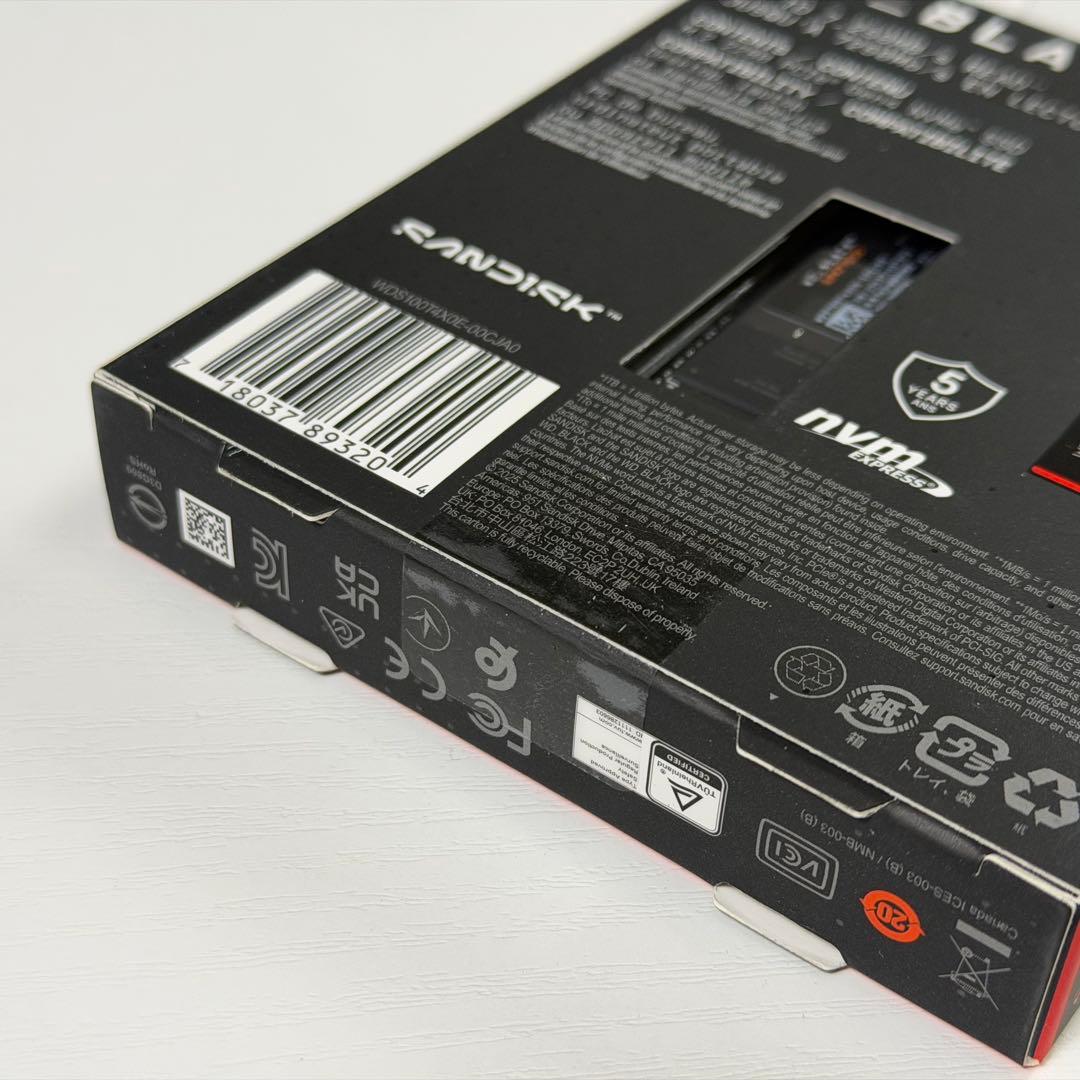 WD_BLACK SN7100シリーズ M.2 2280 SSD 1TB