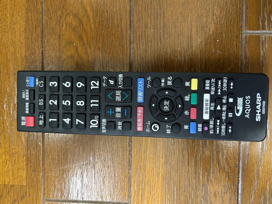 SHARP AQUOS 24V型 液晶テレビ　2T-C24DE-B 22年