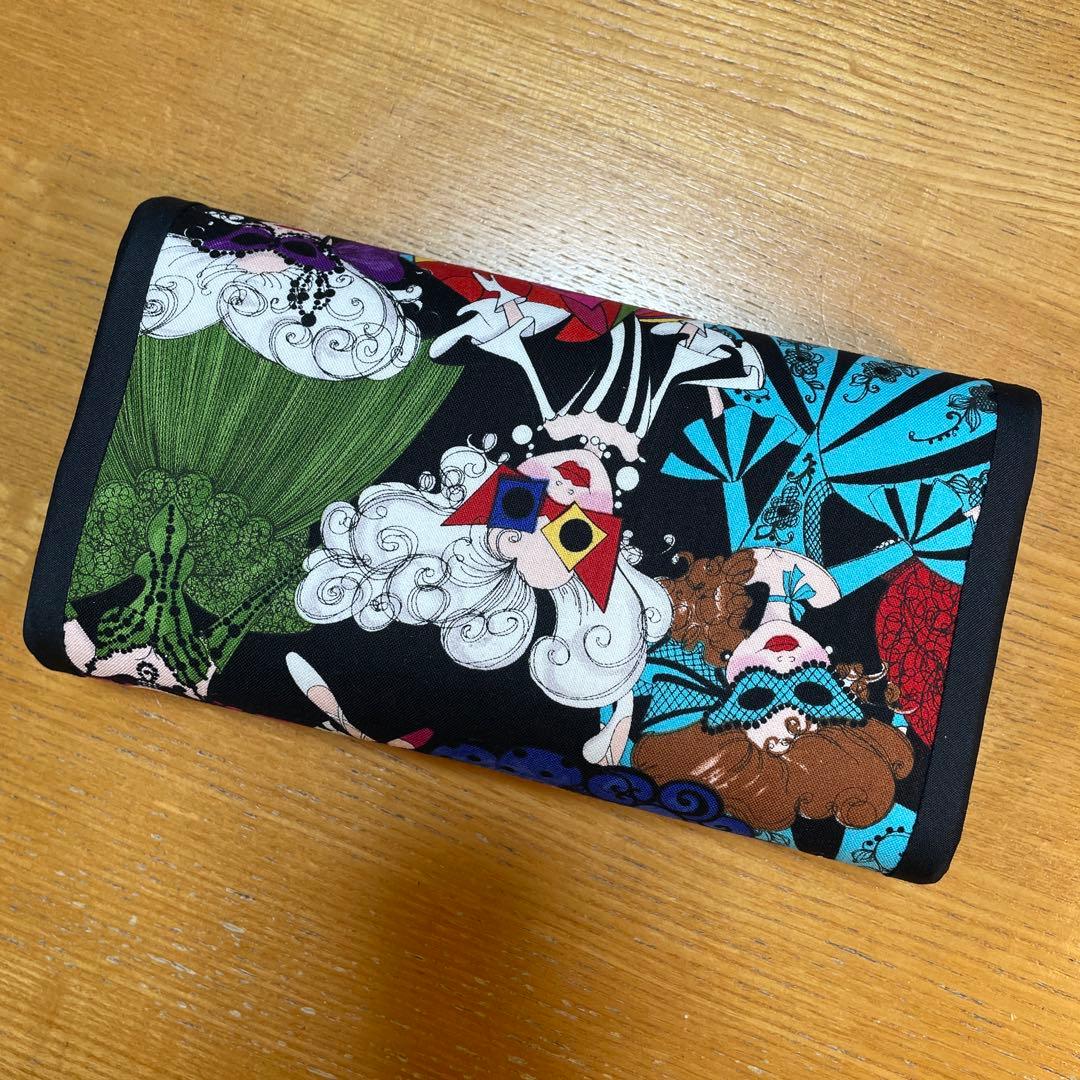 特価　長財布　やりくり財布　ハンドメイド　激レア生地