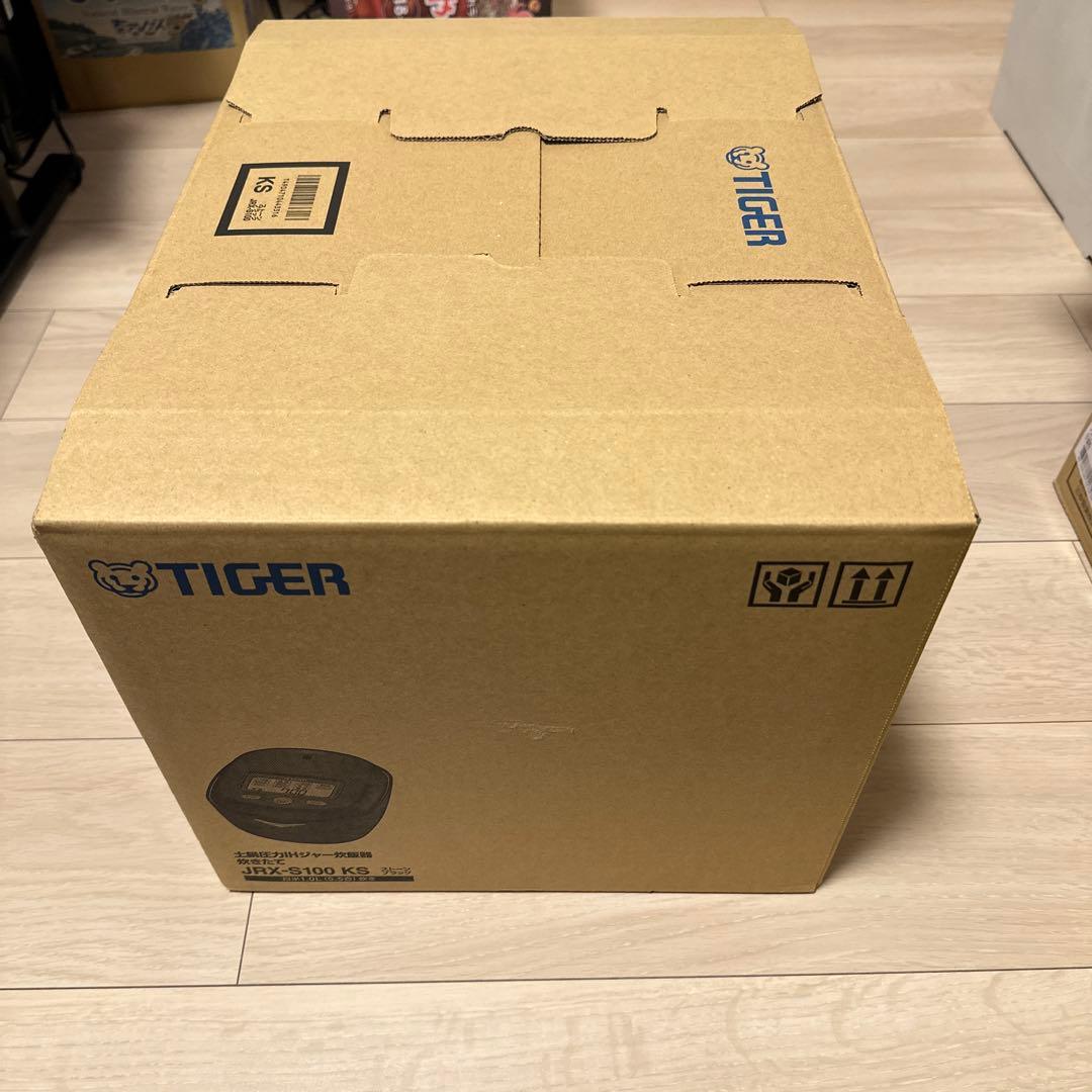 TIGER 土鍋圧力IHジャー炊飯器炊きたて　JRX-S100KS ほぼ使用せず