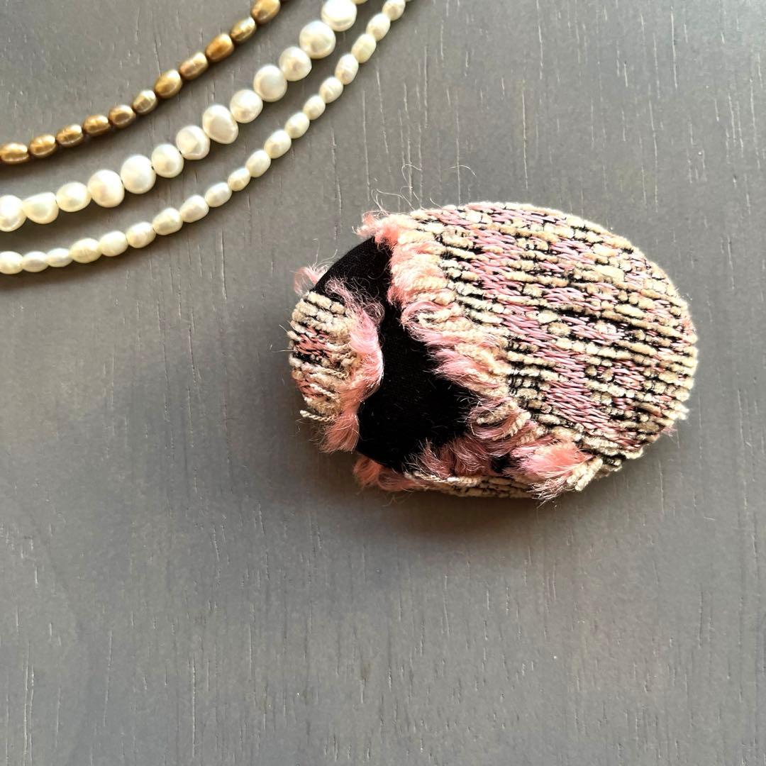 おまとめ①13ミナペルホネン ハンドメイド ブローチアクセサリー ヘアゴムにも