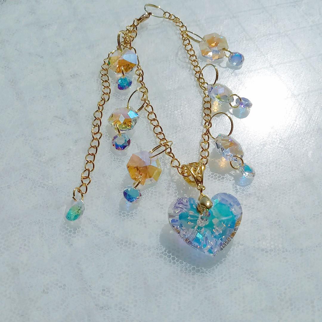 サンキャッチャー♡ハンドメイド「オールスワロ✧︎オーロラ」