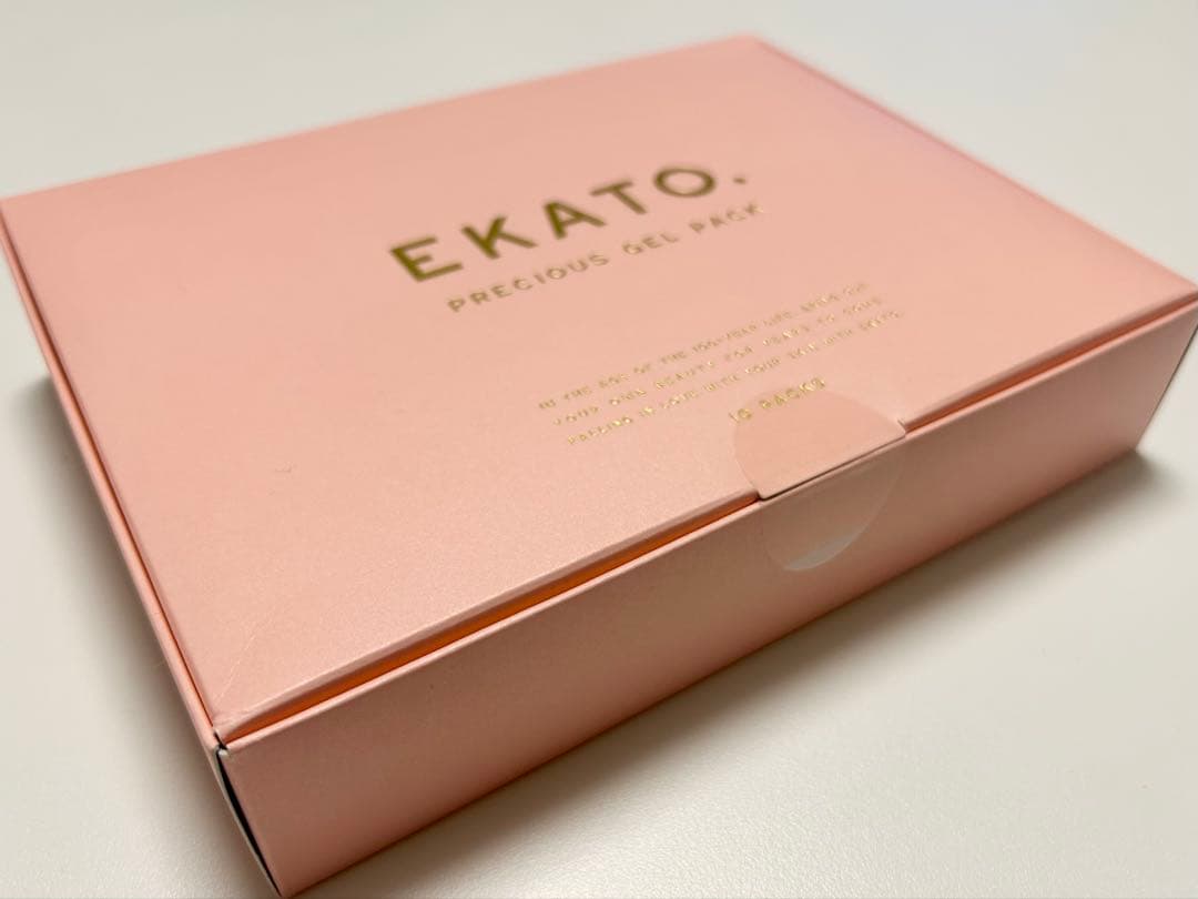 【未開封2個セット】EKATOプレシャスジェルパック (10回分×2)