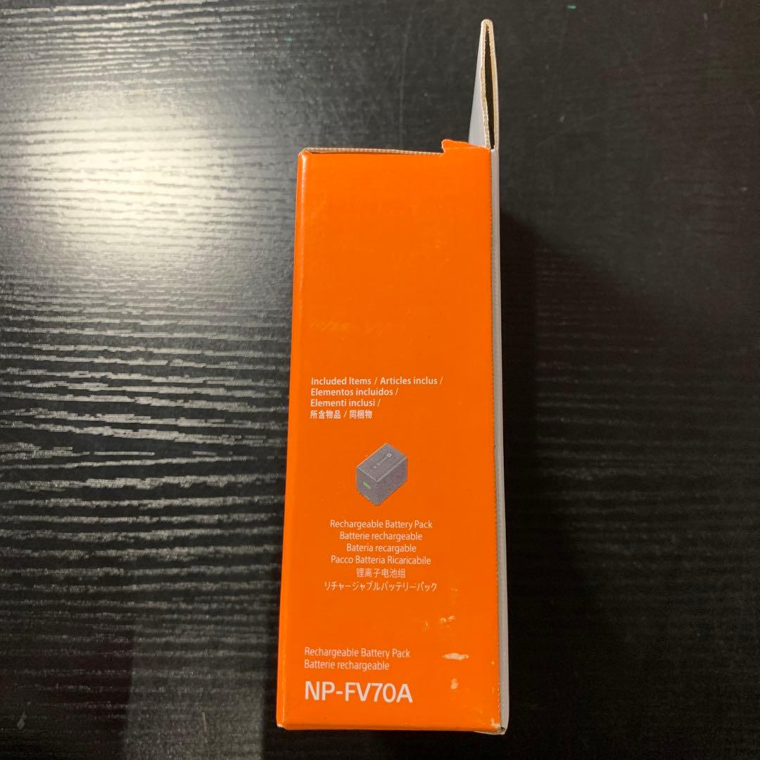 SONY リチャージャブル バッテリー パック NP-FV70A