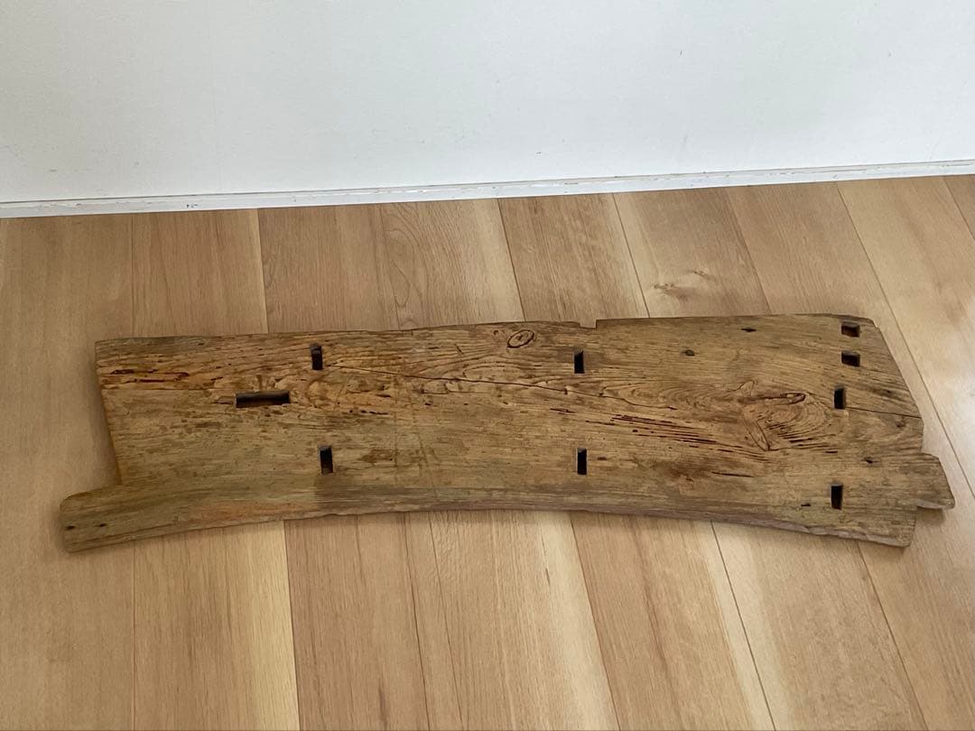 水車板　舟板　花台　古材　敷板　茶道具　幅約94cm