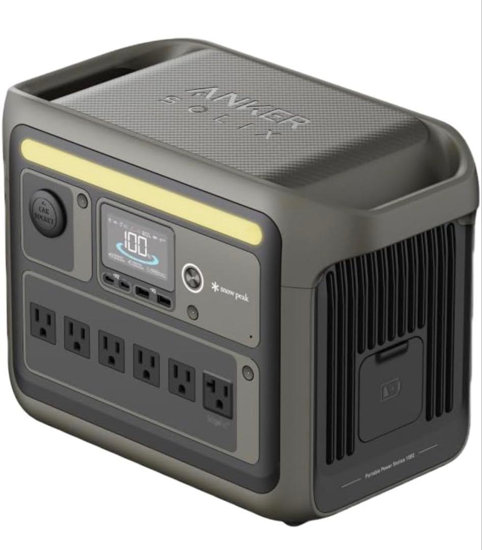 発電機・ポータブル電源 Anker Power Station 1000  Peak