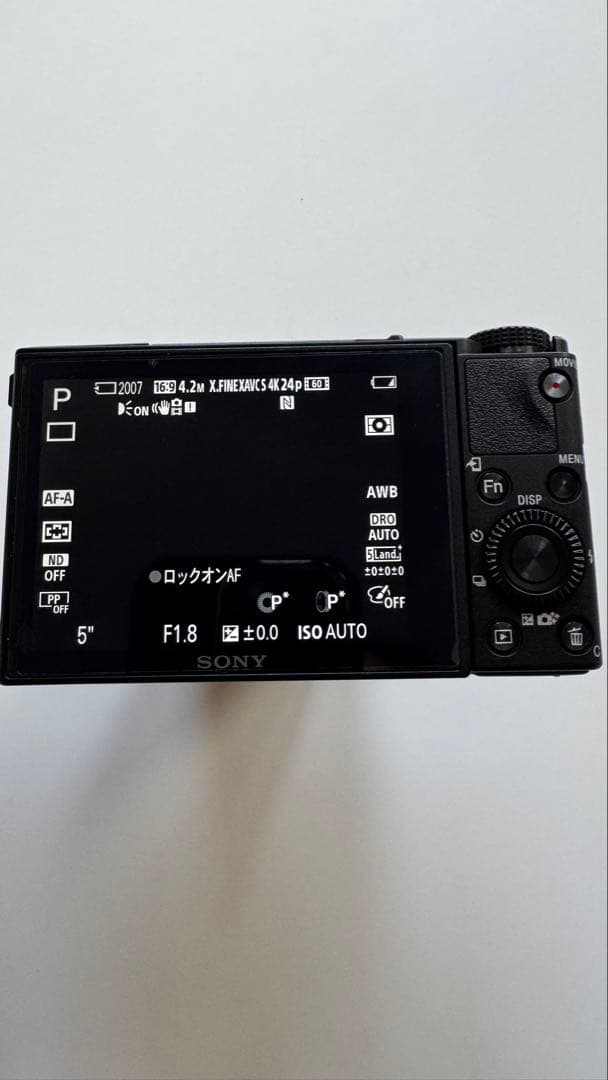 SONY RX100M5 / SONY三脚グリップ・予備バッテリー付