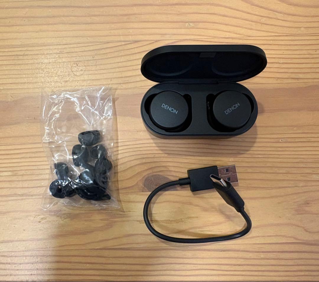 【ほぼ新品】Denon PerL イヤホン
