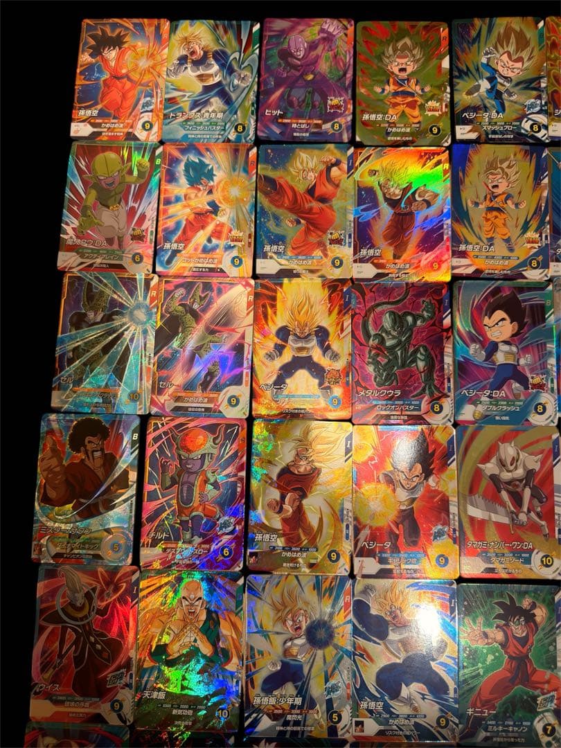 ドラゴンボール スーパーダイバーズ キラ大量‼️ 引退まとめ売り SR140枚‼️‼️