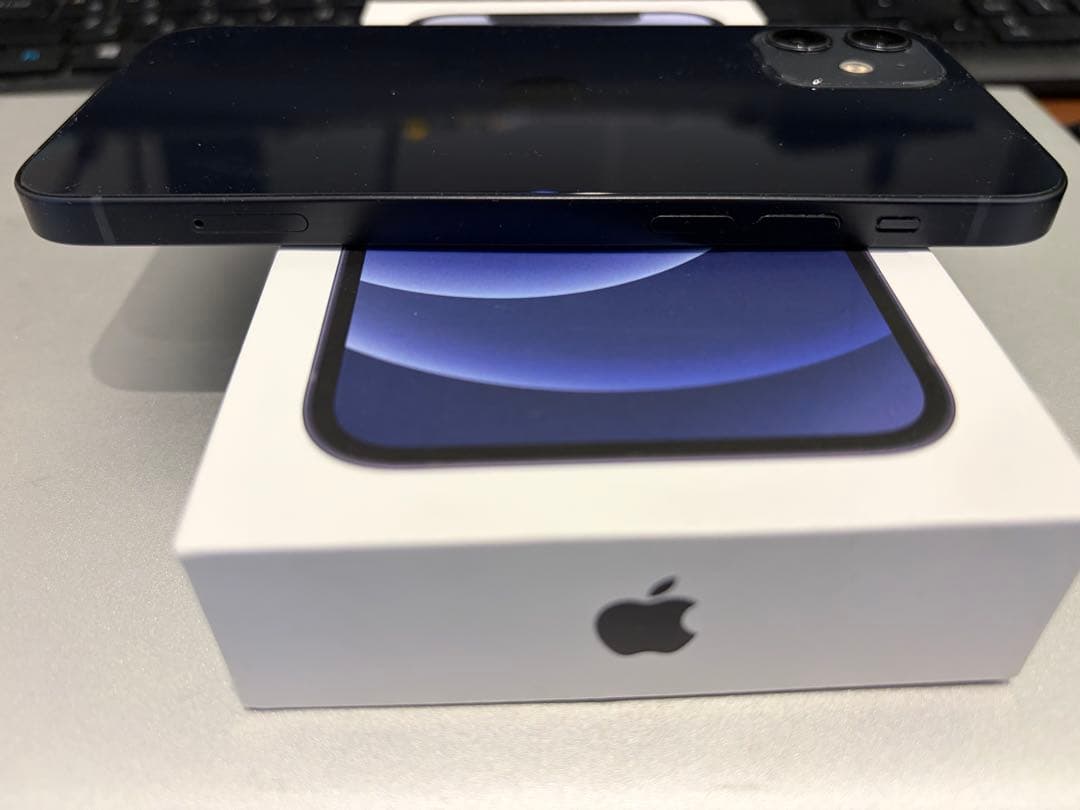 iPhone12 64GB ブラック　箱あり
