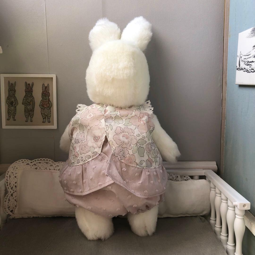 ハンドメイド　ましろうさぎちゃんの初節句　ぬいぐるみ