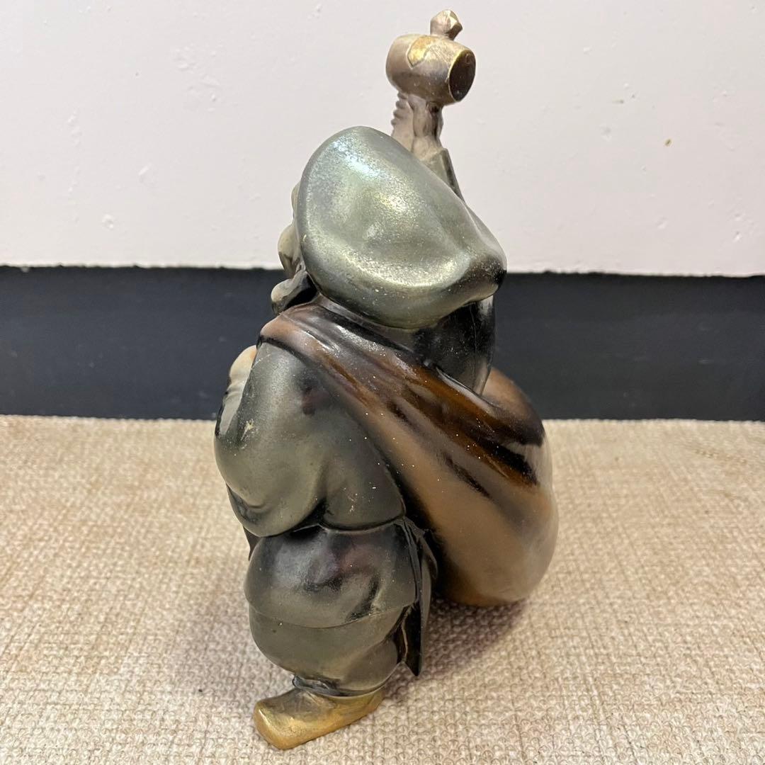 縁起物 大黒天　唐子　置物 工芸品 日本