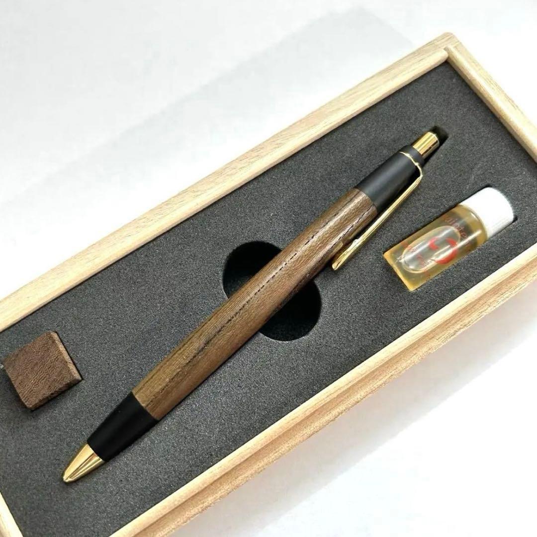 【上杢】野原工芸 神代欅 神代ケヤキ シャープペンシル0.5mm